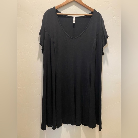 Xileration - Black Tunic Top/Mini dress - Picture 2 of 8